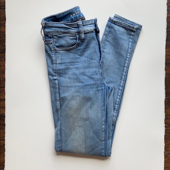 American Eagle High Rise Legging Jeans - Picture 1 of 1